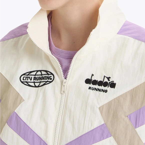 Retro Vintage Inspired Diadora City Running Track Jacket